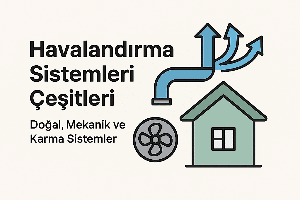 Havalandırma sistemleri çeşitleri